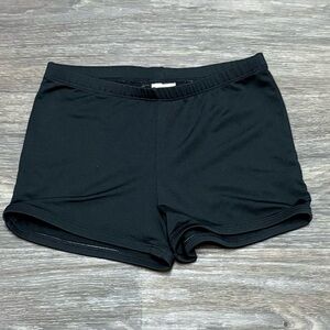 Body Wrappers Black Dance Shorts